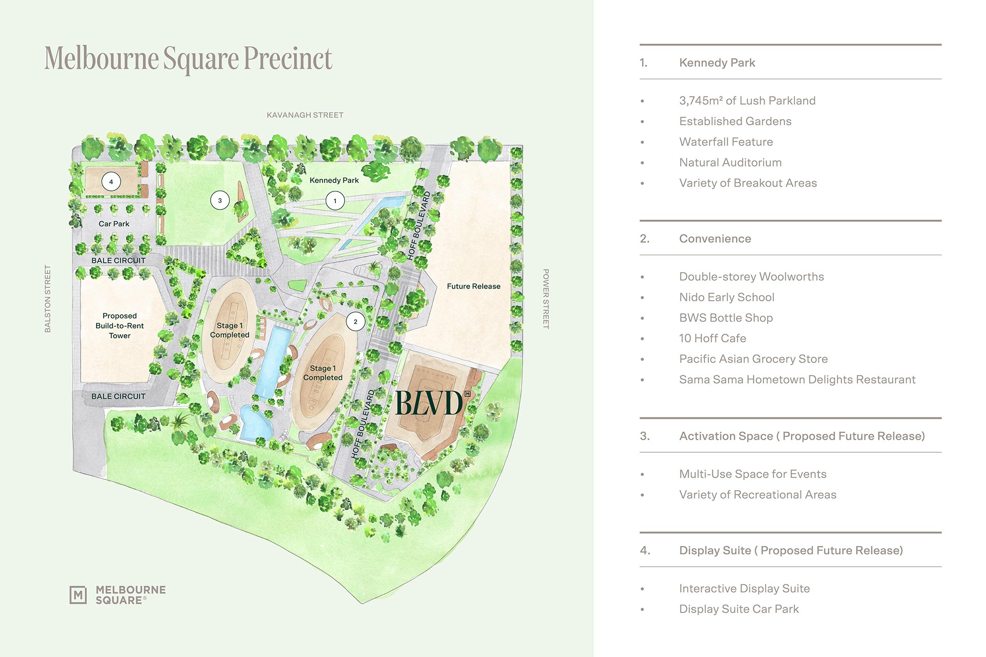 Melbourne Square Master Plan